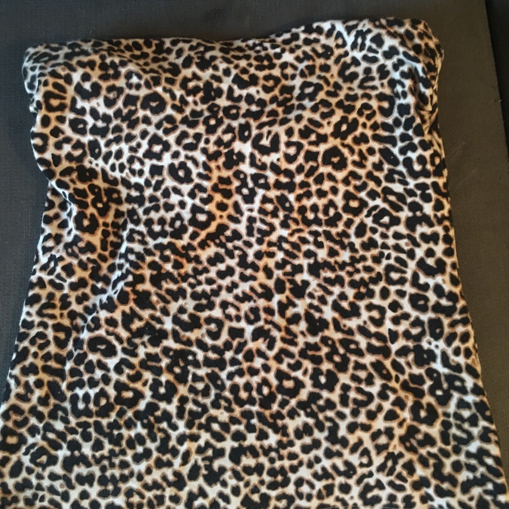 Cheetah/leopard crop top